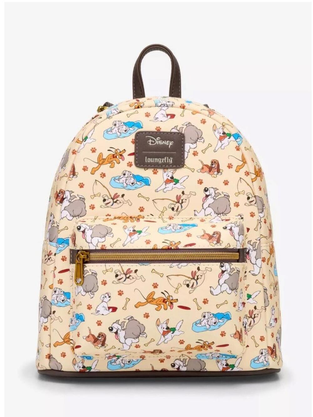 Loungefly Disney Dogs Play Mini Backpack